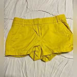 J. Crew 2 inch Chino Short - Yellow
